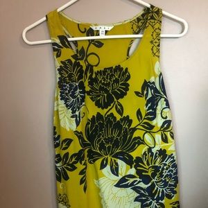 Floral Yellow CAbi Blouse